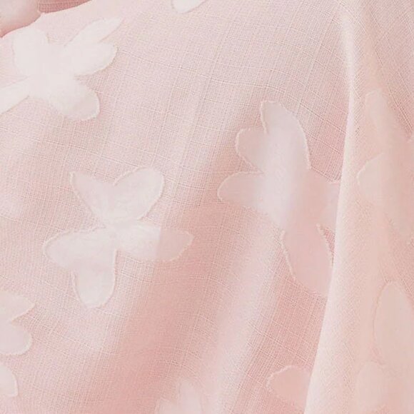 Halter Neck Maxi Dress – Soft Pink Floral - Picture 4 of 4